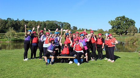 team building venue Derbyshire